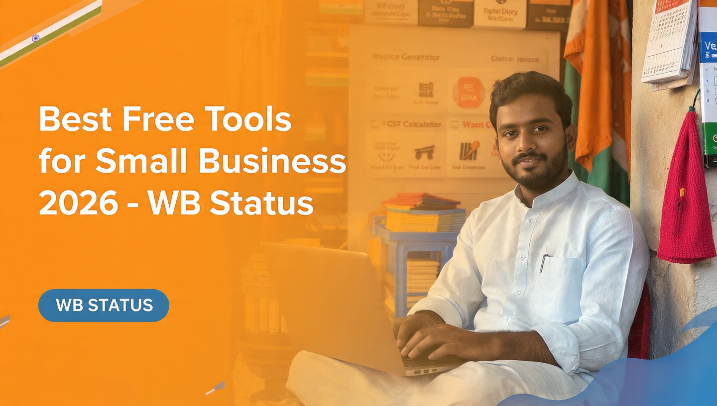 Best Tools for Small Business 2026 India: Free AI, CRM, Social Media & Management Tools (WB Status Free)